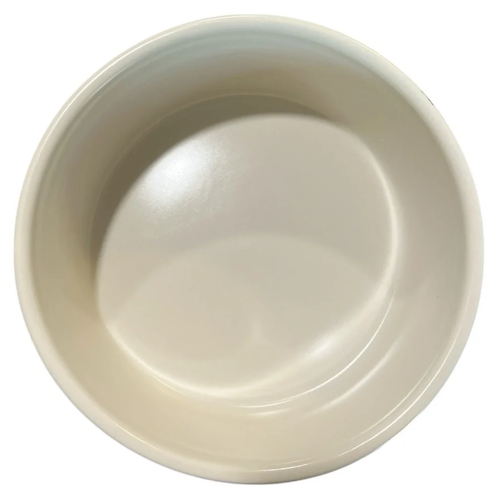 RAE DUNN Bowl Dog Cat Pet 6” PAWS OFF Bowl Water Food Dish Artisan Collection